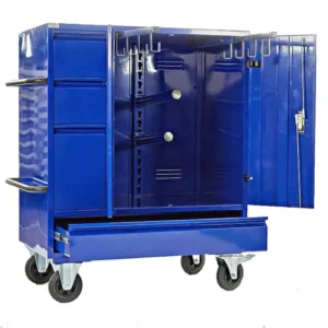 Malle de concours – sellerie mobile midi confort spéciale écuries