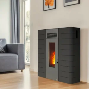 Poêle à granulés canalisable extra plat Pinarello - 12 Kw